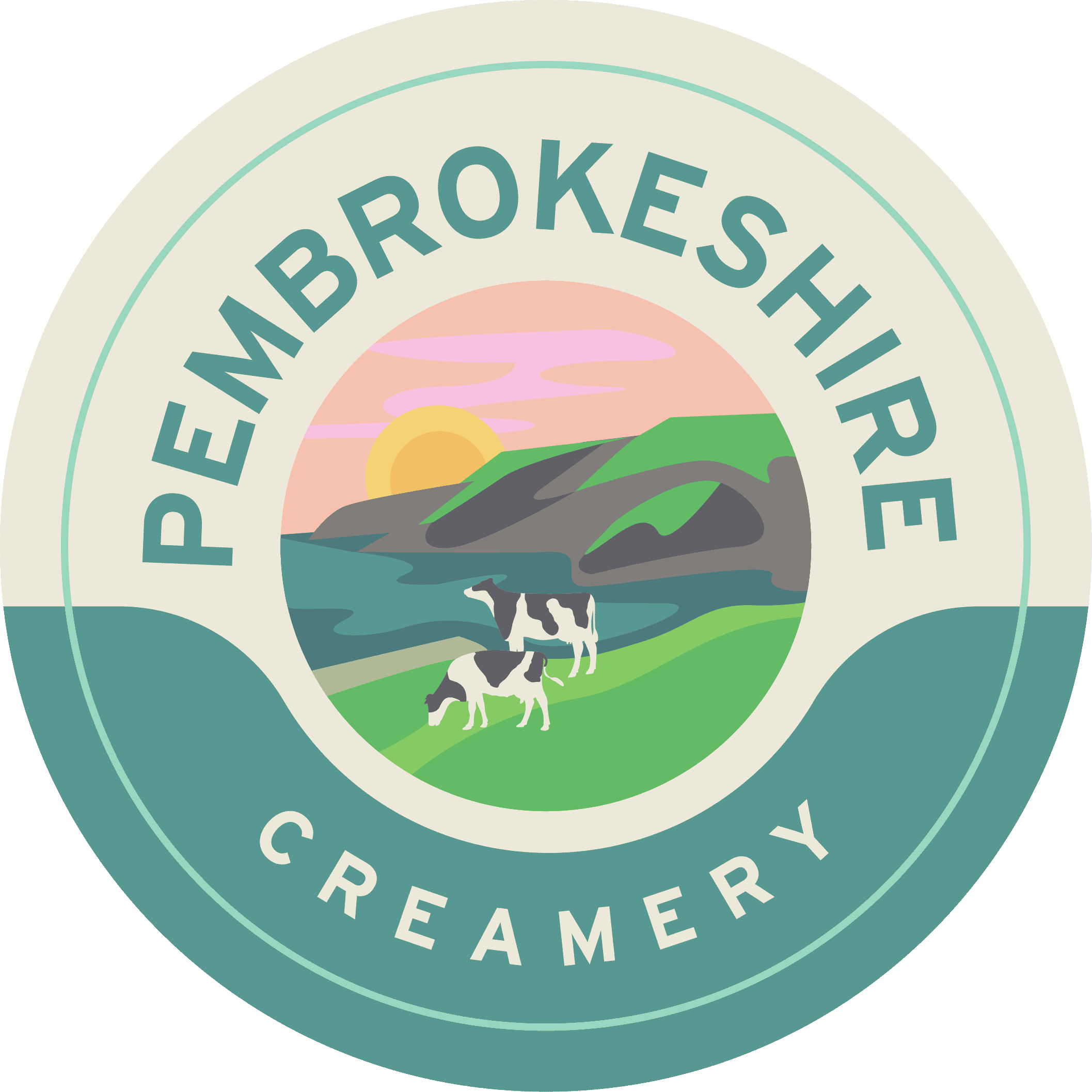 Pembrokeshire Creamery logo, LENs Wales
