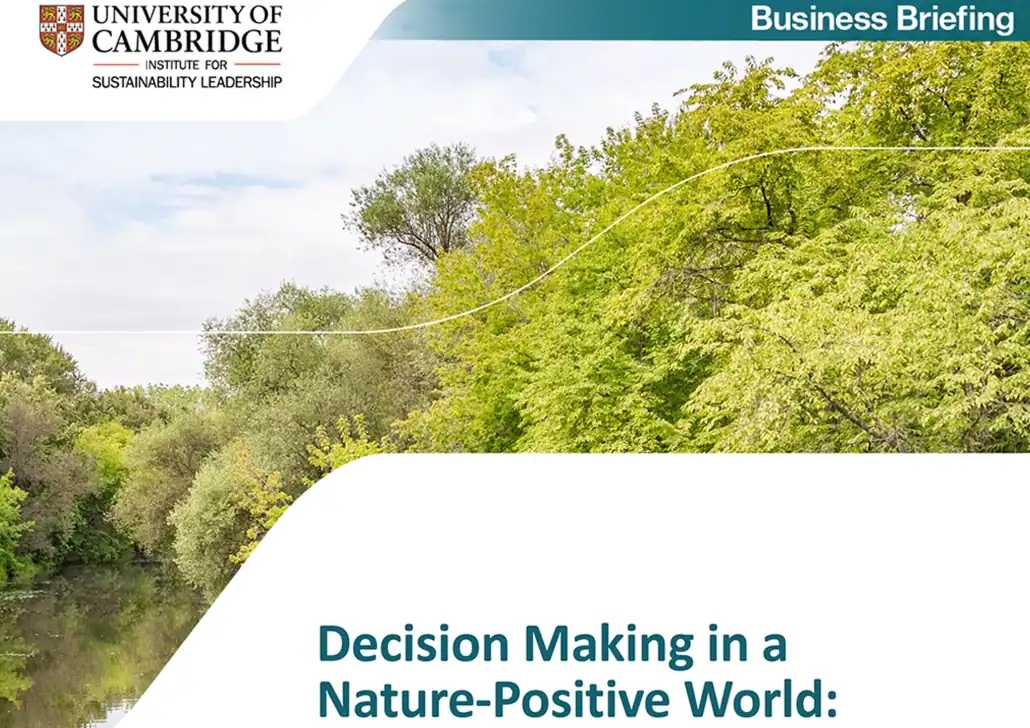 20_Decision Making in a Nature-Positive World